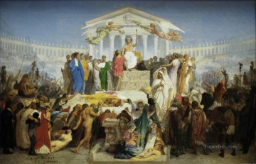  Leon Canvas - The age of Augustus the Birth of Christ Greek Arabian Jean Leon Gerome